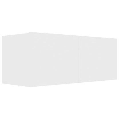 TV-Schrank Weiß 80x30x30 cm Holzwerkstoff