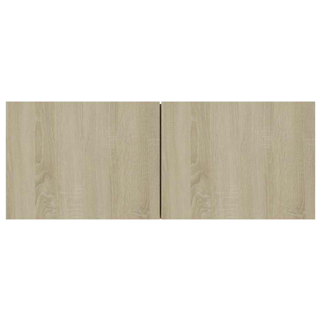 TV-Schrank Sonoma-Eiche 80x30x30 cm Holzwerkstoff
