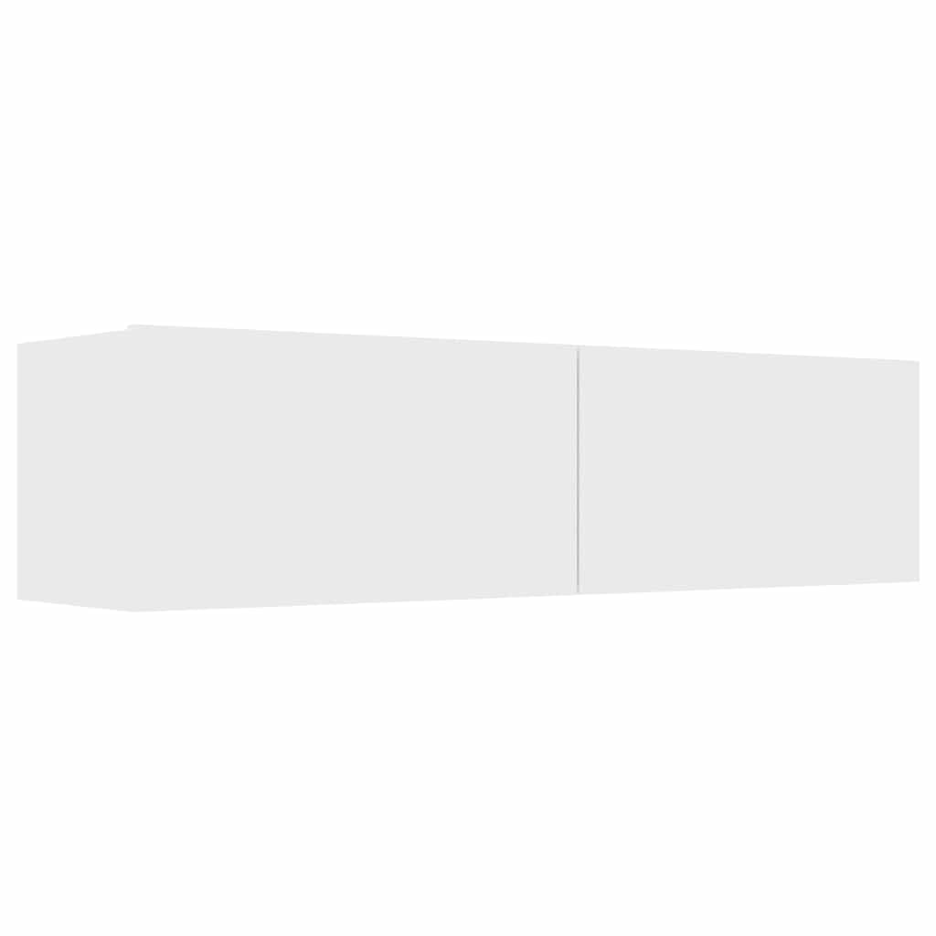 TV-Schrank Weiß 120x30x30 cm Holzwerkstoff