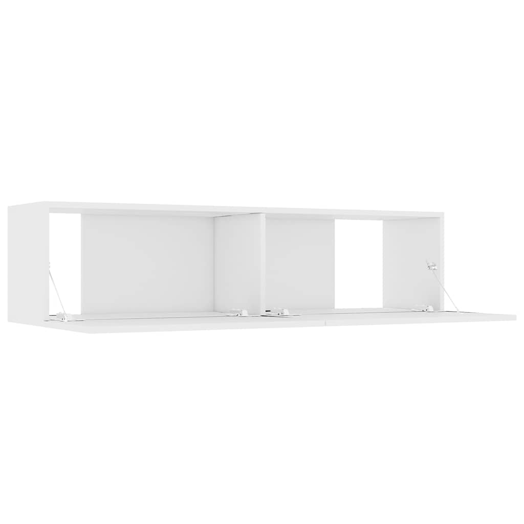 TV-Schrank Weiß 120x30x30 cm Holzwerkstoff