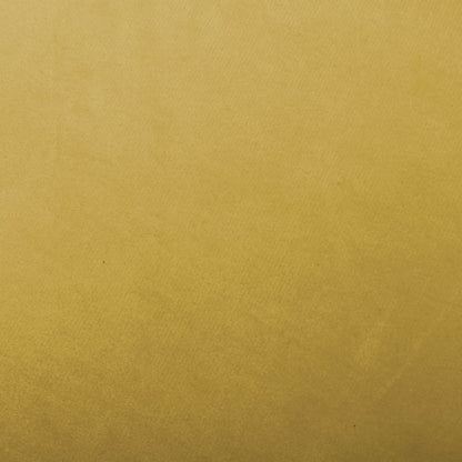 Schaukelstuhl Senfgelb Samt