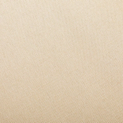 Schaukelstuhl Creme Stoff