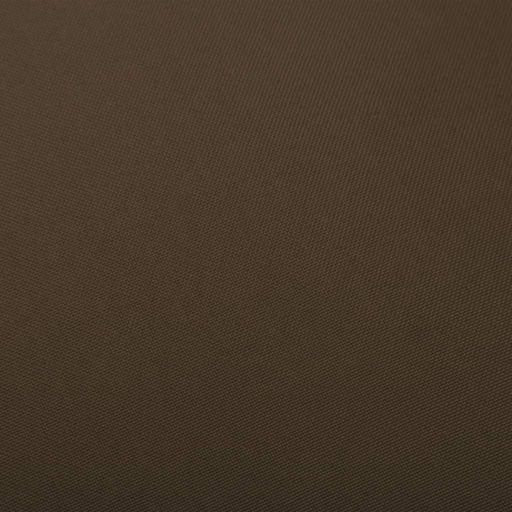 Schaukelstuhl Braun Stoff