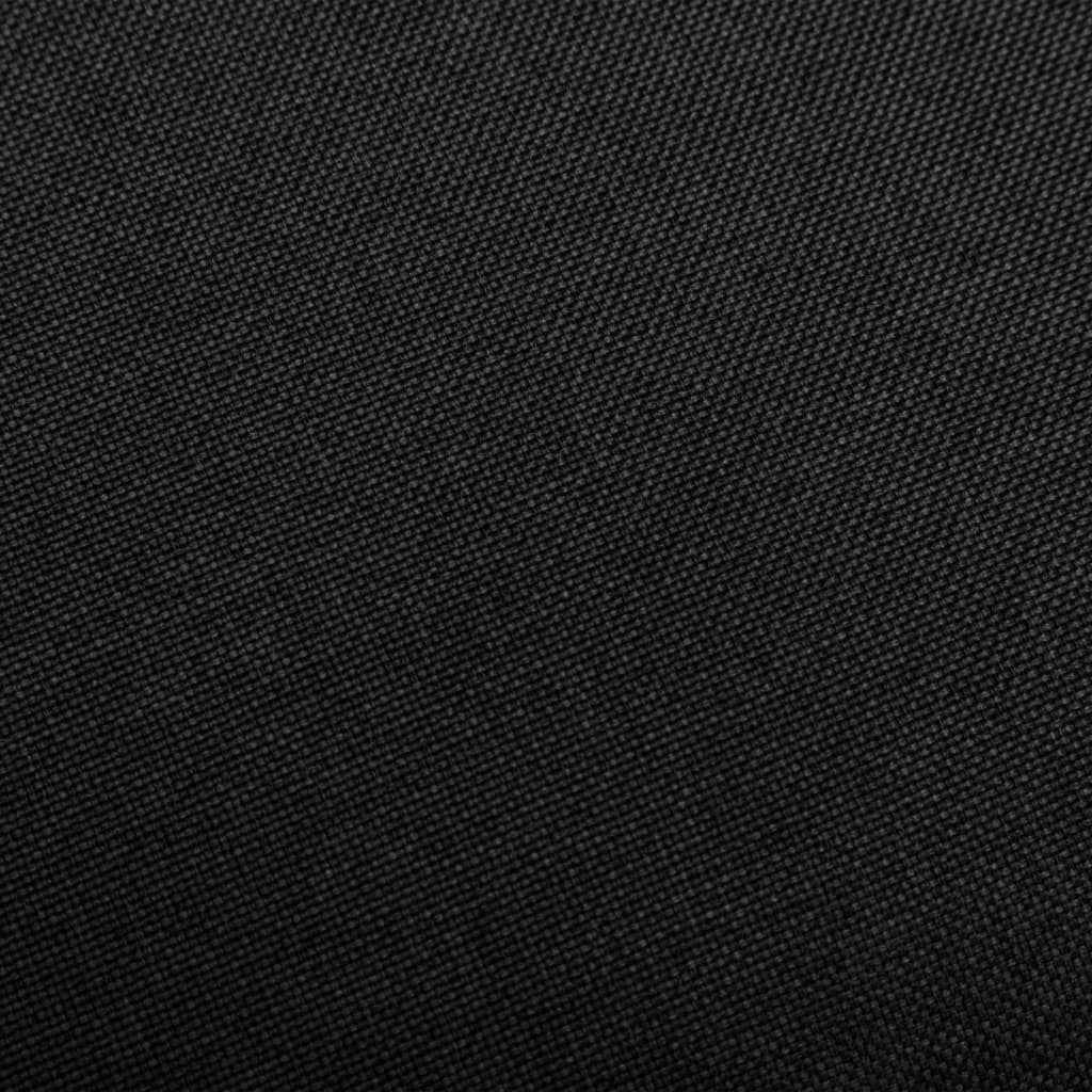 Schaukelstuhl Schwarz Stoff