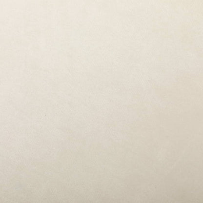 Schaukelstuhl Cremeweiß Samt