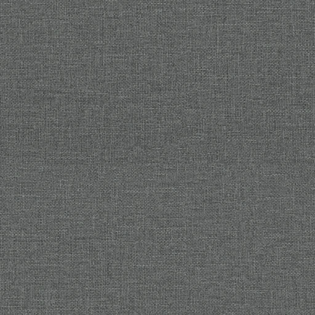 Massagesessel Dunkelgrau Stoff