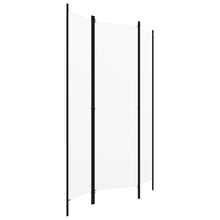 3-tlg. Raumteiler Weiß 150x180 cm