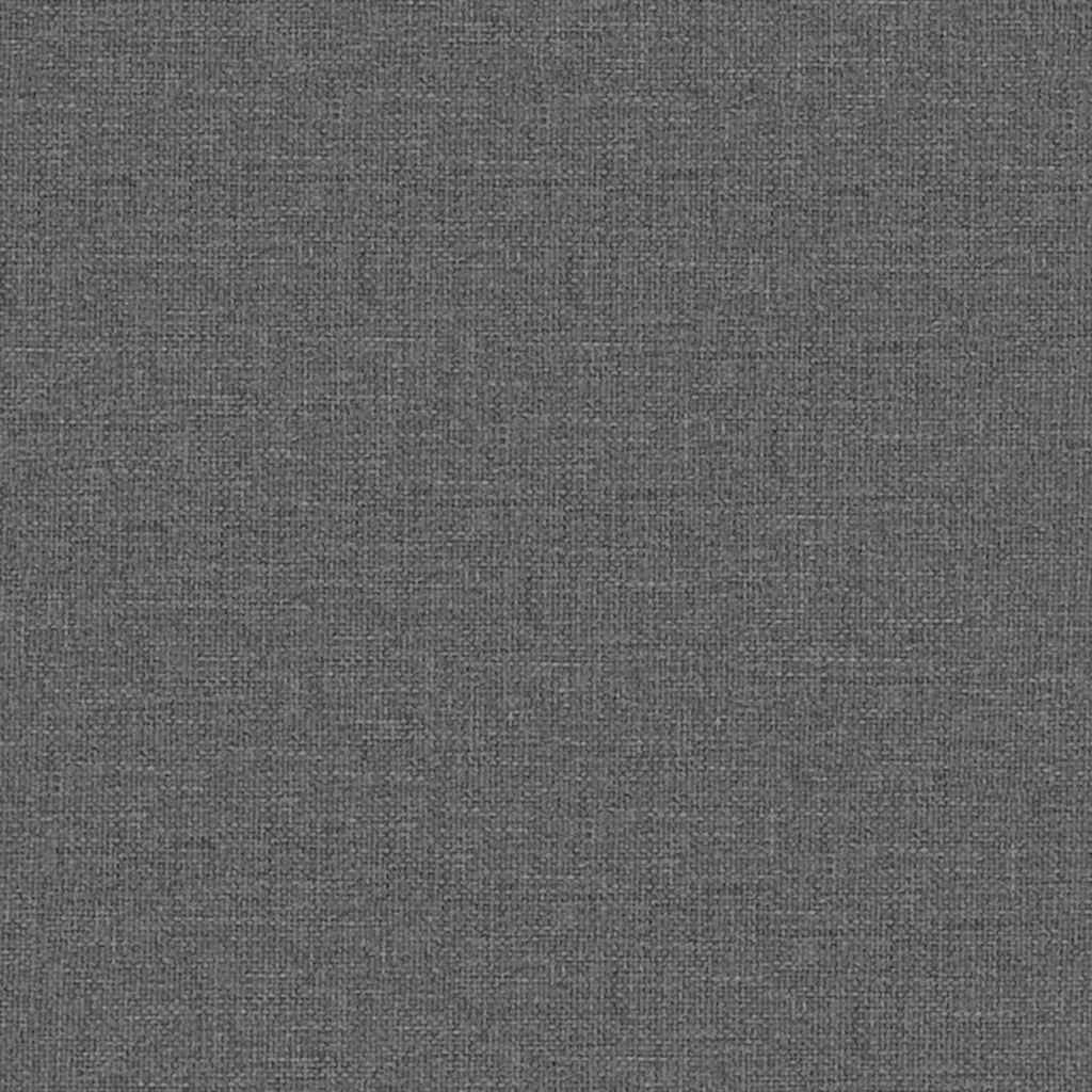 Massagesessel Dunkelgrau Stoff