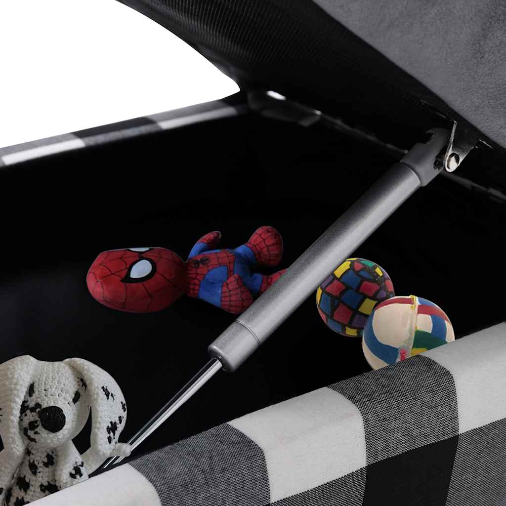 Hundesofa Grau 57x34x36 cm Plüsch