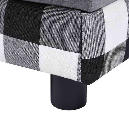 Hundesofa Grau 57x34x36 cm Plüsch