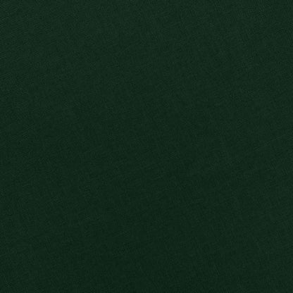 Massagesessel mit Hocker Dunkelgrün Stoff