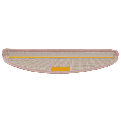 Stufenmatten 15 Stk. 56x17x3 cm Hellrosa Halbrund