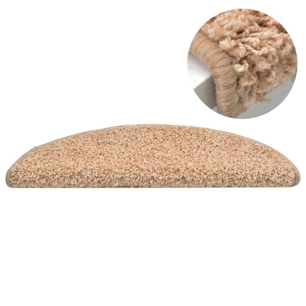 Stufenmatten 15 Stk. 56x17x3 cm Gold Halbrund