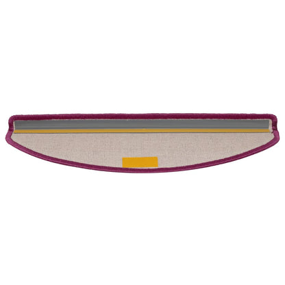 Stufenmatten 15 Stk. 65x21x4 cm Rosa Halbrund Groß