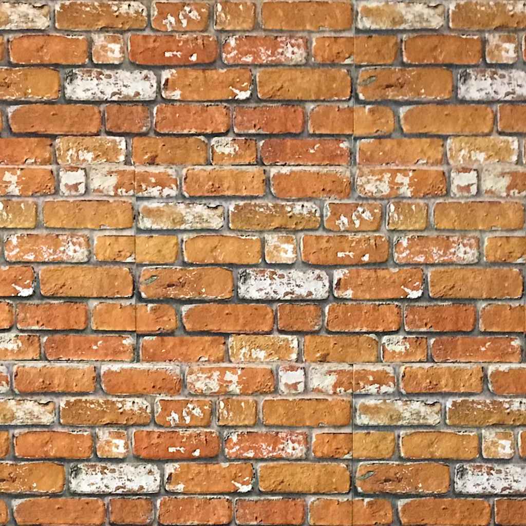 3D-Wandpaneele 10 Stk. Hellbraun Backstein-Optik EPS