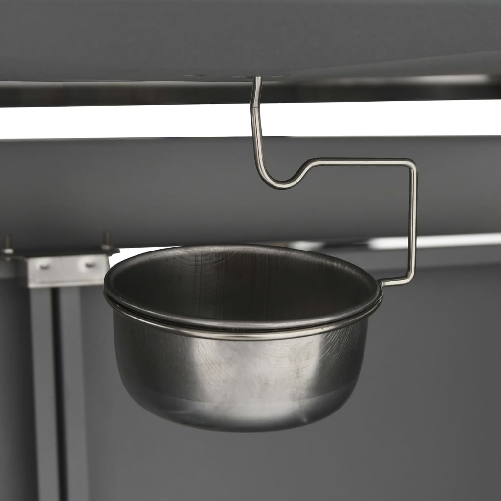 Gasgrill 4+1 Flammen Silbern Edelstahl