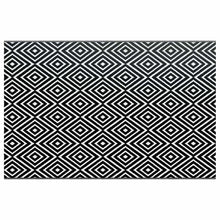Outdoor-Teppich Arakil Pp Weiß Und Schwarz 190 x 290 cm