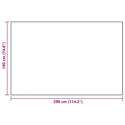 Outdoor-Teppich Arakil Pp Weiß Und Schwarz 190 x 290 cm