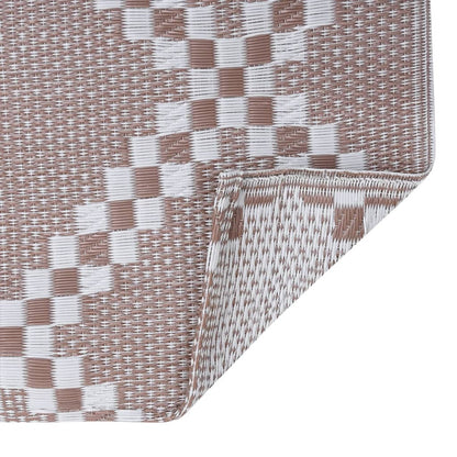 Outdoor-Teppich ARAKIL Braun 160x230 cm PP