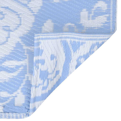 Outdoor-Teppich ARAKIL Babyblau 160x230 cm PP