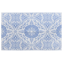 Outdoor-Teppich ARAKIL Babyblau 190x290 cm PP