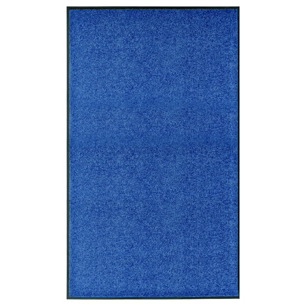 Fußmatte Waschbar Blau 90x150 cm