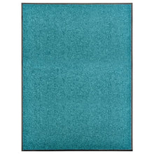 Fußmatte Waschbar Cyan 90x120 cm