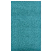 Fußmatte Waschbar Cyan 90x150 cm