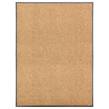 Fußmatte Waschbar Creme 90x120 cm