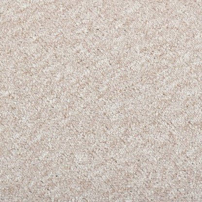 Teppichfliesen 20 Stk. 5 m² 50x50 cm Hellbeige