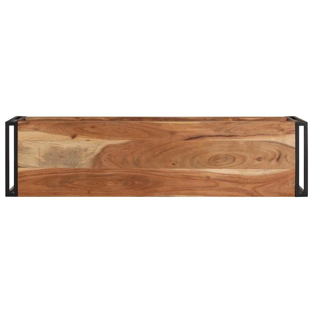 TV-Schrank 120x30x40 cm Massivholz Akazie