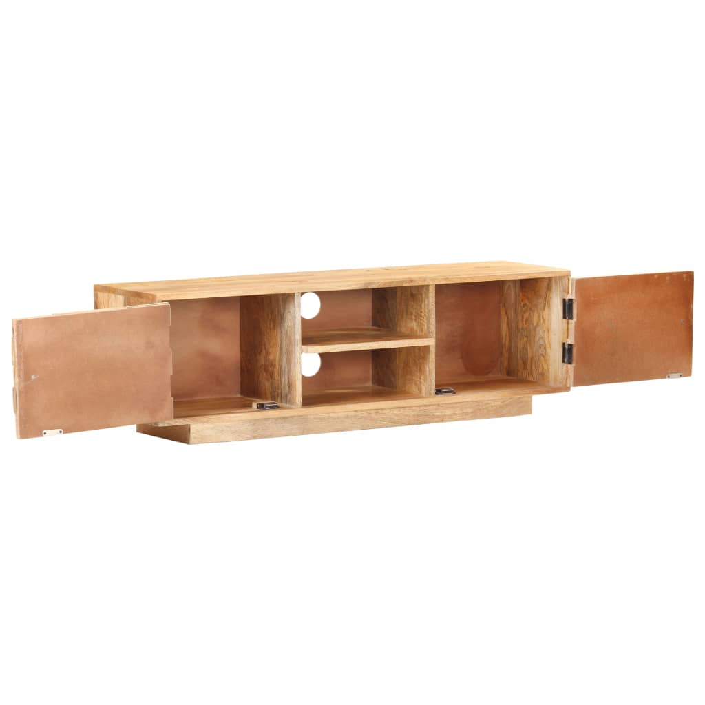 TV-Schrank 116x30x35 cm Mango Massivholz