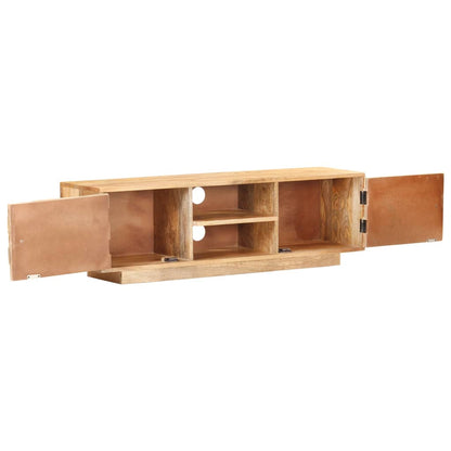 TV-Schrank 116x30x35 cm Mango Massivholz