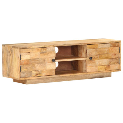 TV-Schrank 116x30x35 cm Mango Massivholz