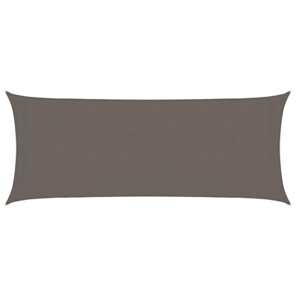 Sonnensegel 160 g/m² Anthrazit 2x5 m HDPE