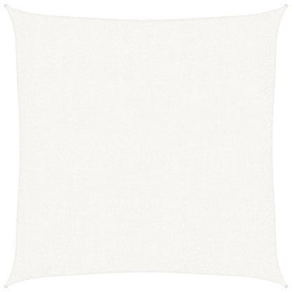 Sonnensegel 160 g/m² Weiß 3x3 m HDPE