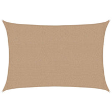 Sonnensegel 160 g/m² Taupe 2,5x3,5 m HDPE