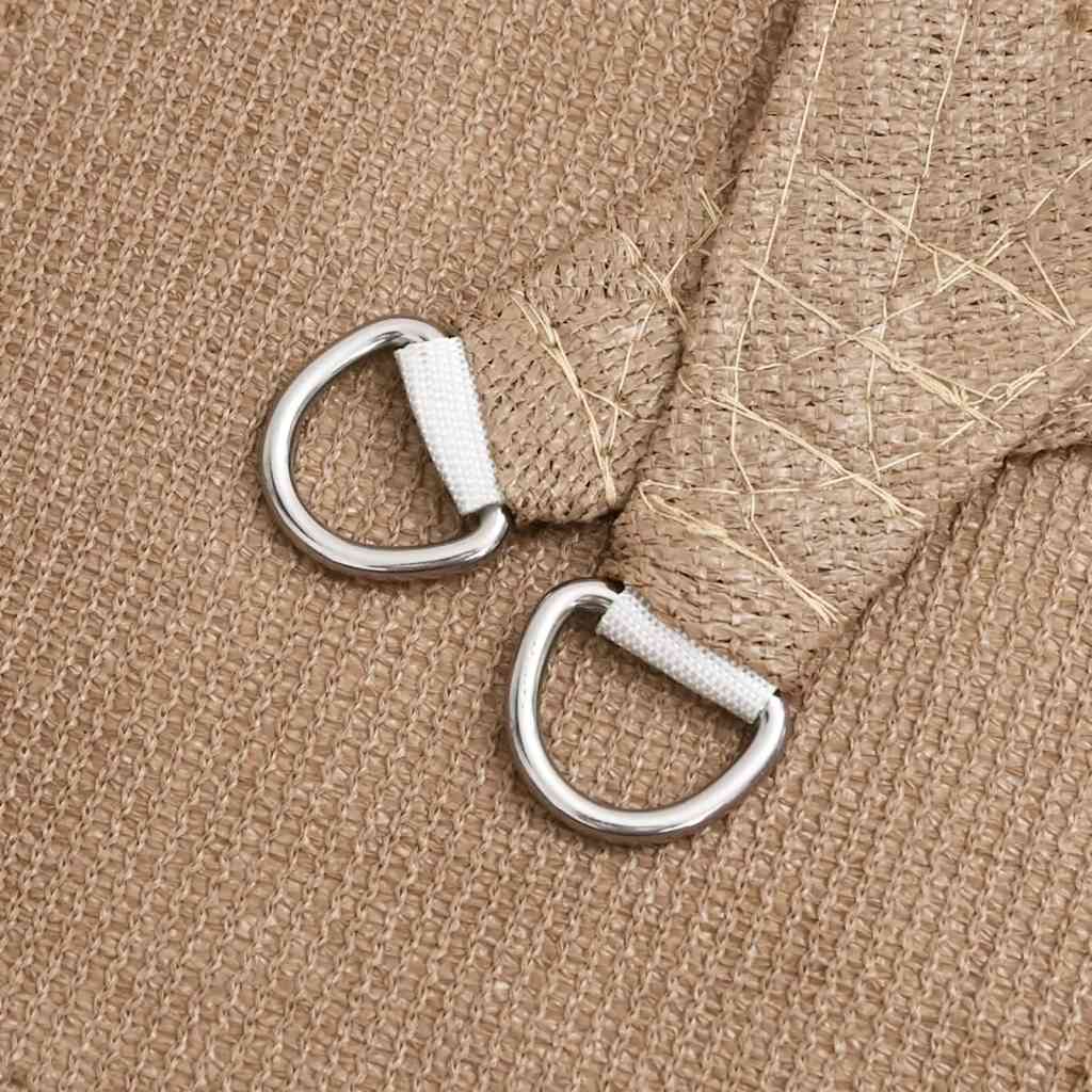 Sonnensegel 160 g/m² Taupe 2,5x3,5 m HDPE