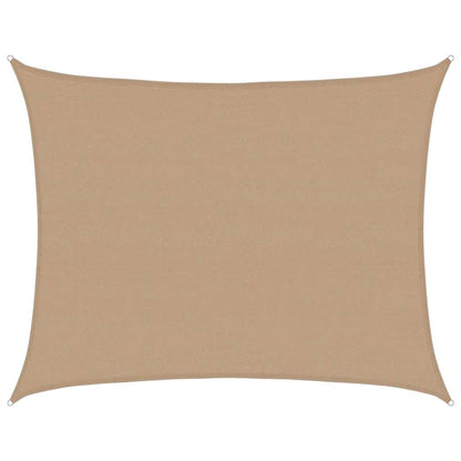 Sonnensegel 160 g/m² Taupe 6x7 m HDPE