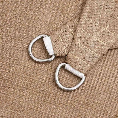 Sonnensegel 160 g/m² Taupe 6x7 m HDPE