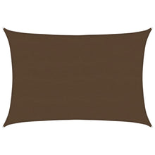 Sonnensegel 160 g/m² Braun 5x6 m HDPE