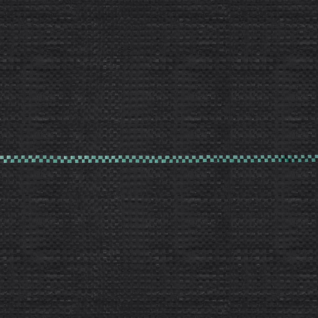 Unkrautfolie Schwarz 1x25 m PP