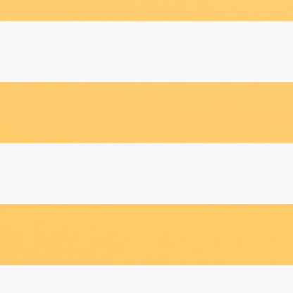 Balkon-Sichtschutz Weiß und Gelb 120x300 cm Oxford-Gewebe