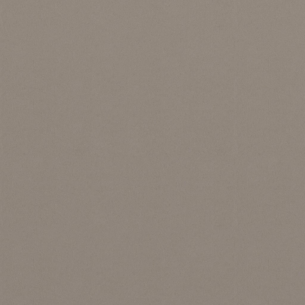 Balkon-Sichtschutz Taupe 75x400 cm Oxford-Gewebe
