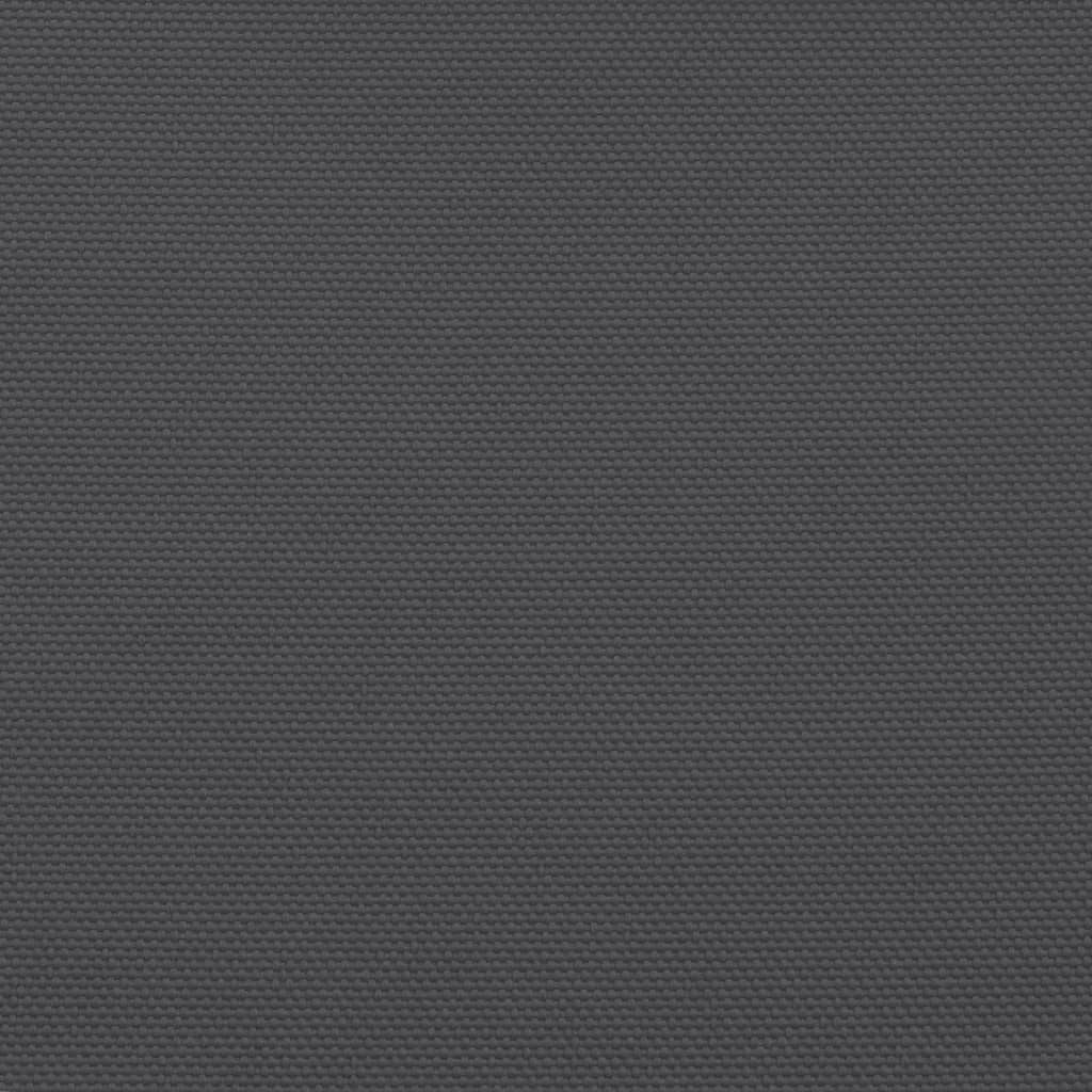 Sonnensegel Oxford-Gewebe Rechteckig 6x8 m Anthrazit