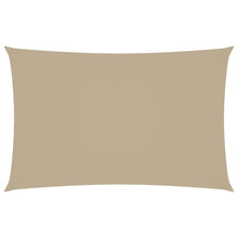 Sonnensegel Oxford-Gewebe Rechteckig 2,5x5 m Beige