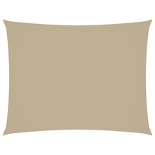 Sonnensegel Oxford-Gewebe Rechteckig 5x7 m Beige