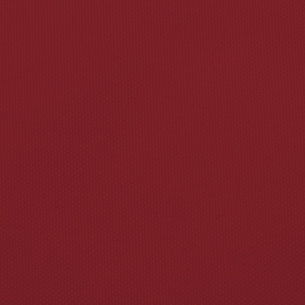 Sonnensegel Oxford-Gewebe Dreieckig 4x5x5 m Rot