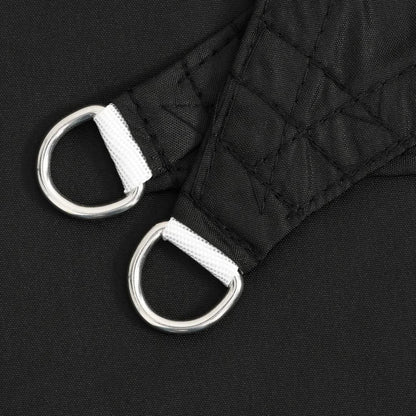 Sonnensegel Oxford-Gewebe Dreieckig Schwarz 6 x 6 x 6 m