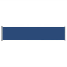 Seitenmarkise Ausziehbar 140x600 cm Blau